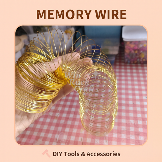 ✨ Memory Steel Wire Rings – Durable Flexible Loops for DIY Jewelry Making