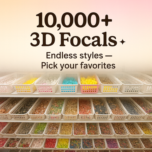 ✏️ Silicone 3D Focals Mystery Bag — DIY Pen Charms | Open LIVE ✨