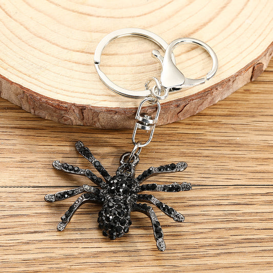 🕷️ Gothic Spider Keychain Bag Charm