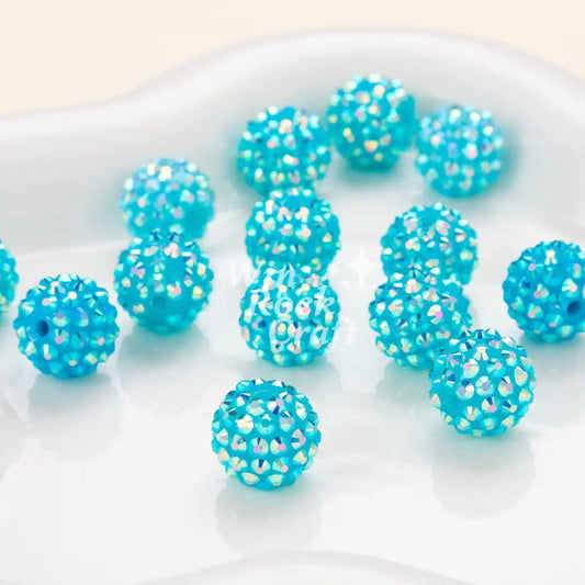 ✨ AB Resin Beads for DIY Jewelry – Mixed Craft Beads BEADS