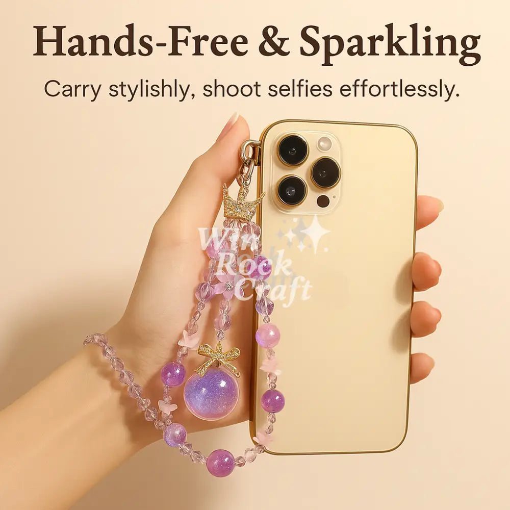✨Sparkle Phone Chain Mystery Bag – Handmade Beaded Charms Phone Charms & Keychains