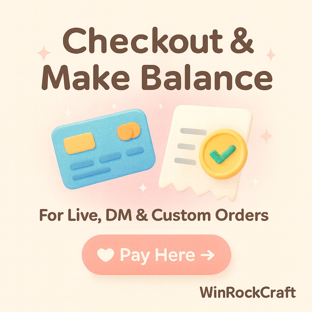 💳Custom Order Checkout