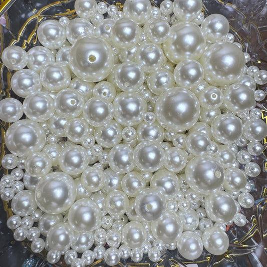 ✨ Faux Pearl Beads Mix — Scoop LIVE
