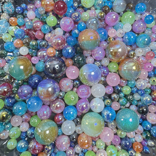 ✨ Mystery Sparkle Bead Bags – DIY Craft Fun Live Unboxing ✨