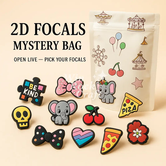 ✏️ 2D Focals Mystery Bag — DIY Pen Toppers | Open LIVE ✨ FOCALS