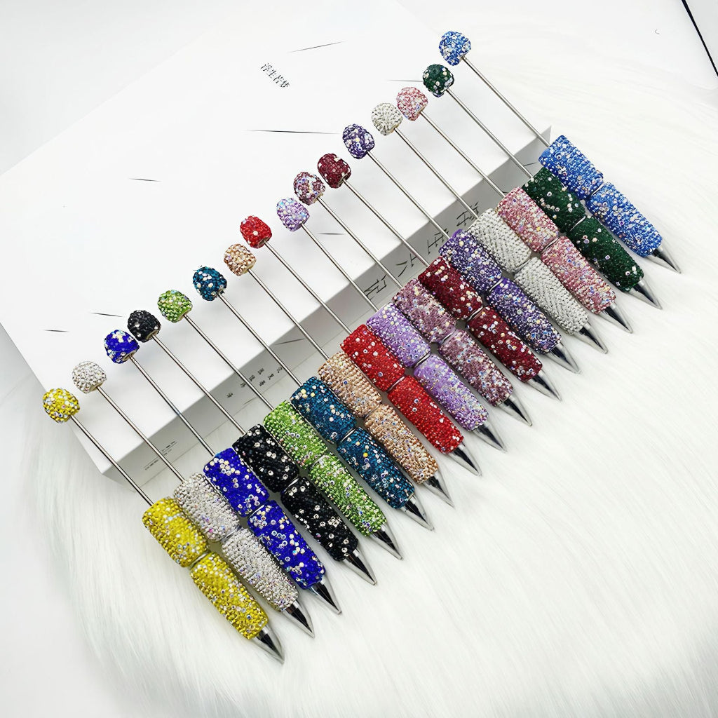 🎁✨Premium Sparkling Beadable Pen Blind Bags – Open in Live