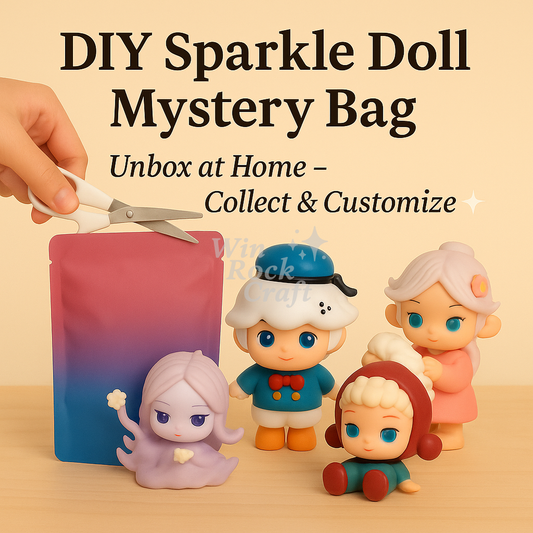 👉 DIY Sparkle Doll Mystery Bag – Unbox at Home, Collect & Customize!
