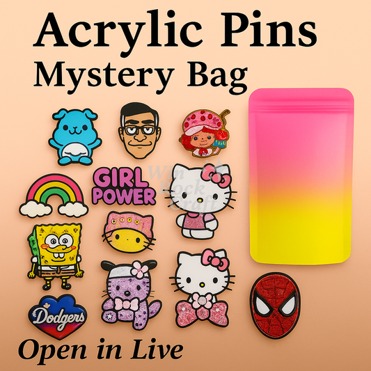 ✨Acrylic Pin & Patch Blind Bag