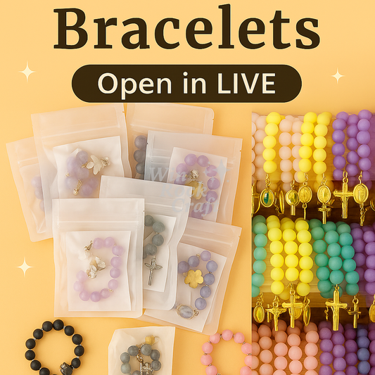 ✨Mystery Charm Bracelets – Assorted Gemstone & Beaded Styles