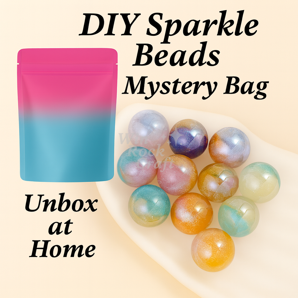 ✨ DIY Sparkle Beads Mystery Bag – Craft Your Own Jewelry, Open at Home ✨