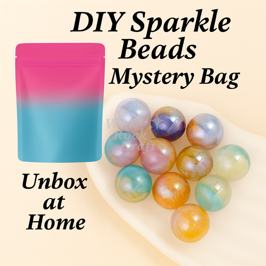 ✨ DIY Sparkle Beads Mystery Bag – Craft Your Own Jewelry, Open at Home ✨