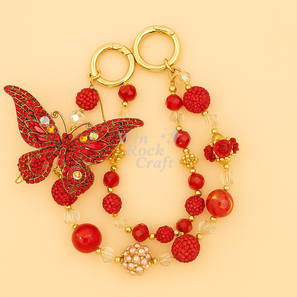 👉 Sparkling Diamond Phone Chains – Rhinestone Blind Bags for Home Unboxing