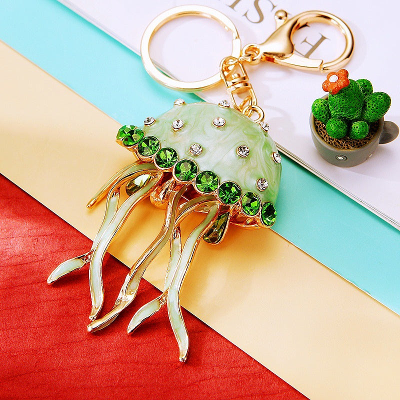 🪼 Cute Jellyfish Keychain Bag Charm