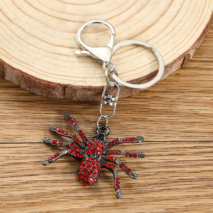 🕷️ Gothic Spider Keychain Bag Charm