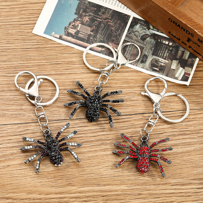 🕷️ Gothic Spider Keychain Bag Charm