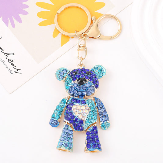 🧸 Cute Bear Keychain Bag Charm