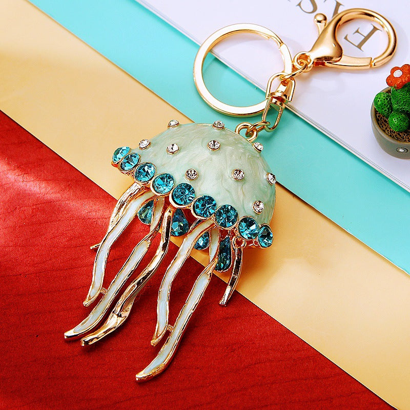 🪼 Cute Jellyfish Keychain Bag Charm