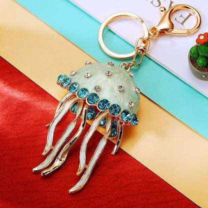 🪼 Cute Jellyfish Keychain Bag Charm