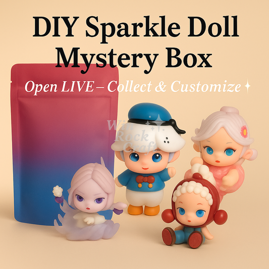 ✨DIY Sparkle Doll Mystery Blind Box – Collect, Customize & Surprise!