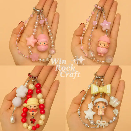 ✨ Dreamy Charm Bead Chains – Mystery Bags Open in Live Phone Charms & Keychains